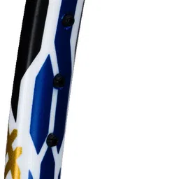 li-ning AXFORCE BLAST (4U) White, Blue Unstrung Badminton Racquet image 3