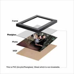 frayzo MDF Wall Photo Frame image 3