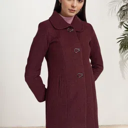 Chemistry Single-Breasted Spread Collar Overcoat-picture-13
