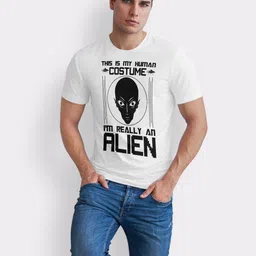 Seekbuylove Men Bio Finish Graphic Printed Pure Cotton T-shirt image 5