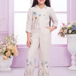 Tiny Baby Girls Printed Top With Trousers-image-8