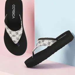 CORSICA Printed Flatform Sandals image 2