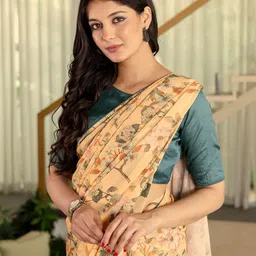 Mitera Floral Printed Ready to Wear Saree image 4