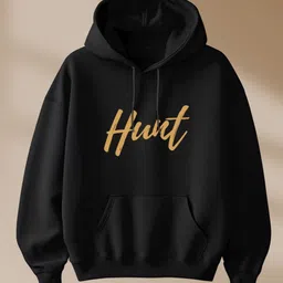 Cool Plus Men Hunt That Dream Printed Hooded Long Sleeves Pullover Sweatshirt image 3