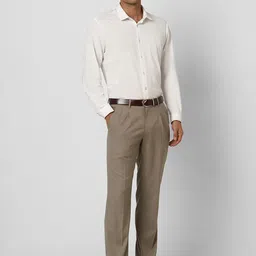 Van Heusen Men Pleated Trousers image 4