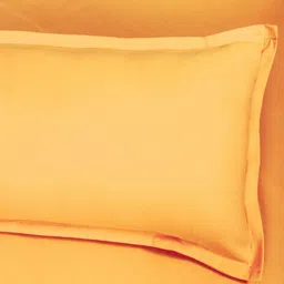 Myntra Elegant Homes Yellow 150 TC Queen Bedsheet with 2 Pillow Covers image 5