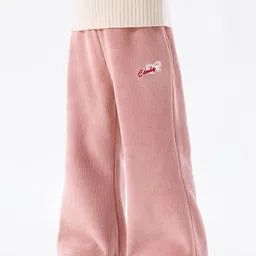 LULU & SKY Girls Striped Wide Leg Parallel Trousers-picture-26