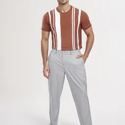 Celio Men Relaxed Fit Mid-Rise Trousers image 3