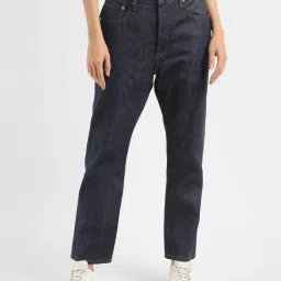 levi's Women's 501 Blue Straight Fit High Rise Jeans-picture-22