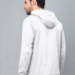 Triptee Men Printed Full Sleeve Hooded Pullover Sweatshirt image 5