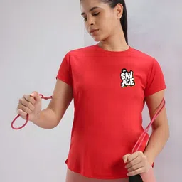 CORSICA Women Printed Applique T-shirt-image-92