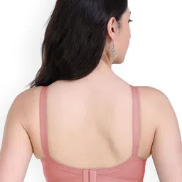 shyam sons flair Shyam Sons Set of 3 FLAIR Seamed Wireless Non Padded Minimizer Bra image 3