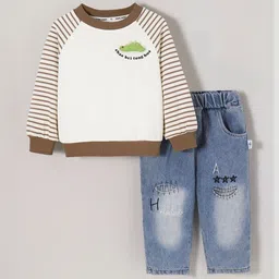 Hopscotch Boys Cotton Blend Printed Clothing Set-picture-6