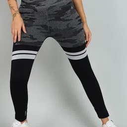 KOBO Women High-Rise Ankle-Length Gym Tights-image-51