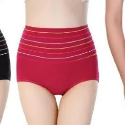 SHREE GANESH FASHION Women Pack Of 3 Cotton High-Rise Hipster Briefs-picture-14