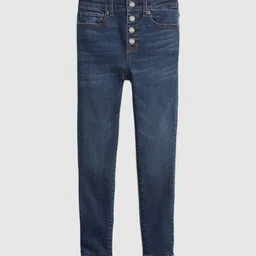 GAP Girls High-Rise Skinny Fit Light Fade Jeans image 5