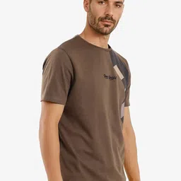 RARE RABBIT Men Printed Pockets Boxy T-shirt image 3