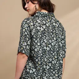 De Moza Women Printed Shirt with Palazzos image 3