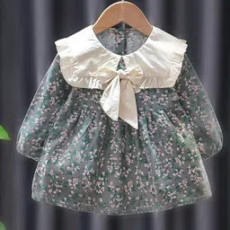 YK Floral Print Fit & Flare Dress-picture-29