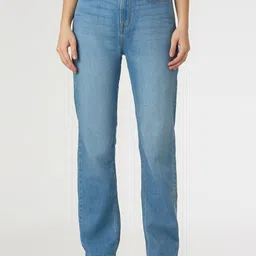 Pepe Jeans Women Straight Fit High-Rise Light Fade Stretchable Jeans-image-24