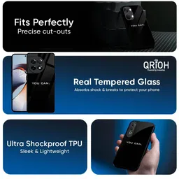 QRIOH Solid Printed OnePlus Nord CE4 Lite 5G Back Case Mobile Accessories image 3