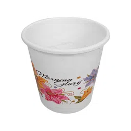 Kuber Industries White Printed OpenDustbin5L image 5