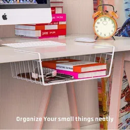 Go Hooked White Water Resistant Under Shelf Basket Organisers image 3