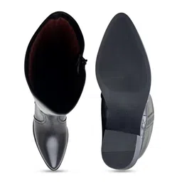 MICHAEL ANGELO Women Casual Block-Heeled Slouchy Boots image 5