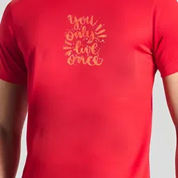 SZN Men Typography Printed T-shirt image 5