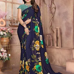 Moda Rapido Floral Printed Saree-image-76