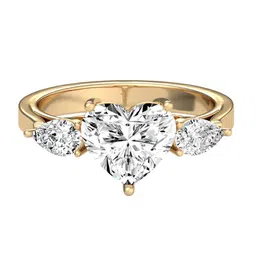 THE JEWEL HOUSE 14KT Gold Ring With Lab Grown Diamond - 3.1 g-picture-10