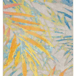 DDecor Grey Abstract Anti-Skid Polyester Carpet image 5