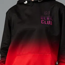 GO DEVIL Women Printed Hooded Sweatshirt image 2