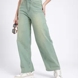 glitchez Women Baggy Fit Stretchable Jeans-picture-20