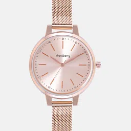 DressBerry Women LUXE Bracelet Style Straps Analogue Watch DBLuxe-611-RG-image-58