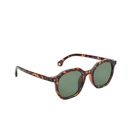 REDEX Women Green Lens & Brown Square Sunglasses with-picture-22