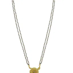 MEMOIR Gold-Plated Beaded Mangalsutra image 2