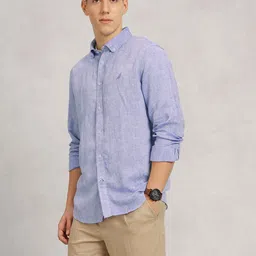 Nautica Slim Fit Button-Down Collar Casual Shirt image 4