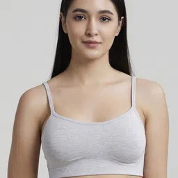 SALIENT Bra & PANTIES Solid Full Non Padded Cotton Casual Everyday Bra-image-14