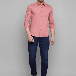 Allen Cooper Men Classic Opaque Casual Shirt-image-40