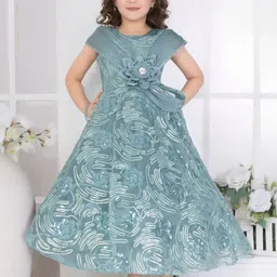 Lagorii Floral Net Maxi Dress-picture-28