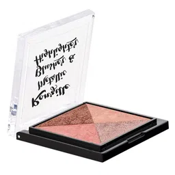 Ronzille Square Shimmer Brick Metallic Highlighter - Beige 05 image 3