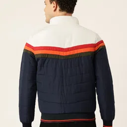 Monte Carlo Mock Collar Colorblocked Padded Jacket image 4
