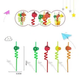 Kalra Magic 4 Pieces Self Design Straws image 4