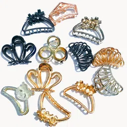 BEAUTY GIRLS Women Set of 6 Claw Clip-picture-34