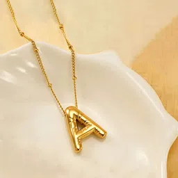 Designs & You Gold-Plated Contemporary Pendants with Chains-picture-41