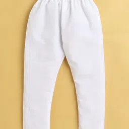 Sangria Boys Printed Mandarin Collar Straight Kurta & Pyjamas Set image 5