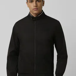 Van Heusen Sport Men Solid Bomber Cotton Jacket-image-22