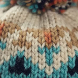 YOUSTYLO Unisex Printed Woollen Beanie image 5