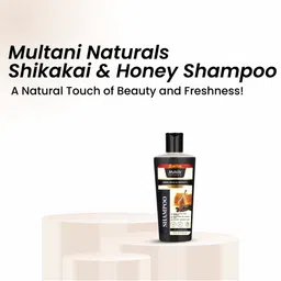 Multani Naturals Set Of 2 Shikakai & Honey Shampoo - 270 ml Each image 3